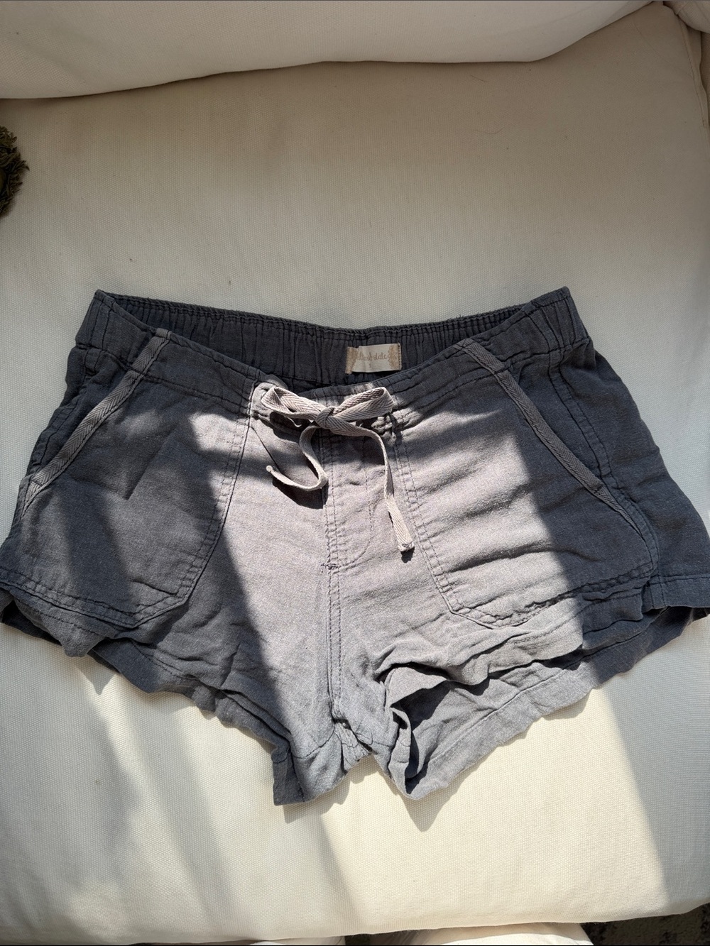 Altar'd State Charcoal Gray Drawstring Athletic Shorts